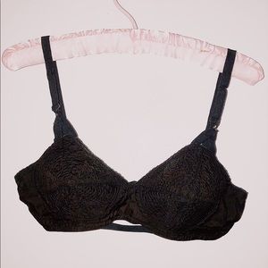 Vintage 1950’s Black Bullet Bra